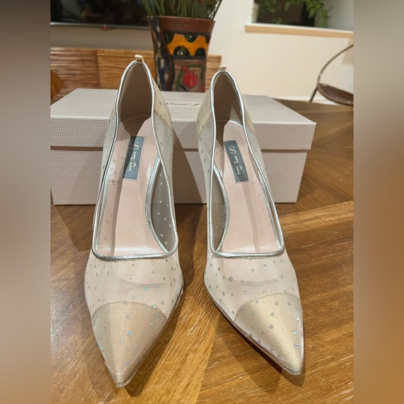 SJP handmade in Italy ‘Glass’ pumps size 7.5 - Picture 3 of 7